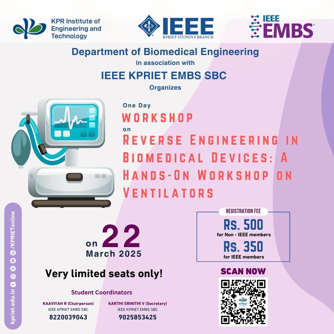 Reverse Engineering on Biomedical Devices: A Hands-on Workshop on Ventilators 2025